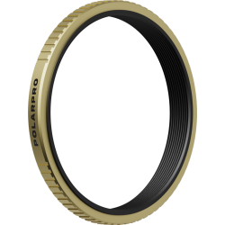 PolarPro Fuji X100 Filter Adapter 49mm Brass-2581426
