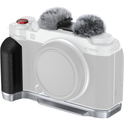 SmallRig 4875 L-Shape Mount Plate with Silicone Handle for FUJIFILM X-M5 Sliver