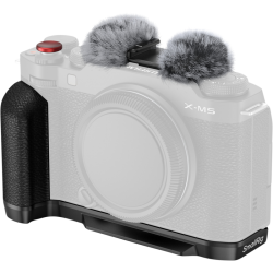 SmallRig 4876 L-Shape Mount Plate with Silicone Handle for FUJIFILM X-M5 Black