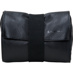 Artisan & Artist | ACAM-78 | Leather Pouch in Kipskin Leather (L) Black-2654556