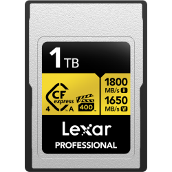 Lexar CFexpress 4.0 Pro Gold, VPG400, R1800/W1650 (Type A) 1TB