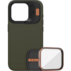 Zestaw - Etui LiteChaser iPhone 15 Pro Max Forest + Filtr UV