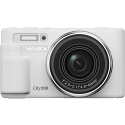 YASHICA City 200 (White)-2645705