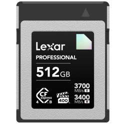 Lexar CFexpress 4.0 Pro Diamond R3700/W3400 (VPG400) 512GB