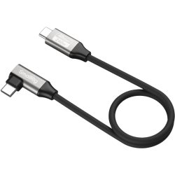 SmallRig 5075 USB-C Data Cable (Straight to Angled, 35cm (40Gbps + 240W + 8K)-2594060
