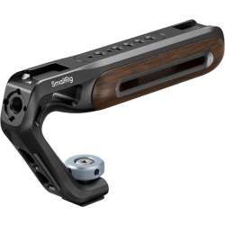 SmallRig 5250 Wooden Top Handle with Cold Shoe Mount