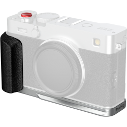 SmallRig 5447 L-Shaped Mount Plate with Silicone Handle for FUJIFILM X-E5 Silver