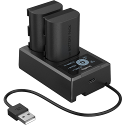 SmallRig 5409 Camera Battery and Charger Kit for Canon LP-E6P