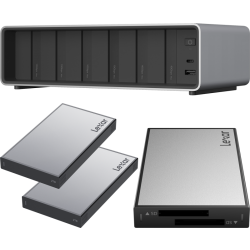 Lexar Professional Workflow Pro with Thunderbolt4 uplink I with Dual SD reader and 2x2TB SSD-2648313