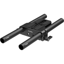 SmallRig 5609 Bottom Mount Plate with Dual 15mm Rod Clamp