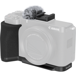 SmallRig 5808 L-Shaped Mount Plate with Handle for Canon PowerShot V1 (Black)