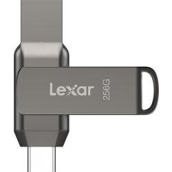 Lexar JumpDrive Dual Drive D400 Type-C/Type-C & Type-A, up to 130MB/s read (USB 3.1) 256GB