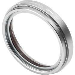 NiSi Lens Hood, UV-Filter & Cap for Fuji X100 Silver