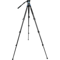 Sirui Carbon Fiber Tripod Kit with VideoHead L-324F + VH-10