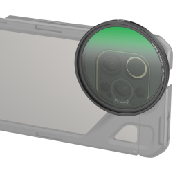 SmallRig 4728 Attachable CPL Filter with T-mount Filter Adapter (67mm)