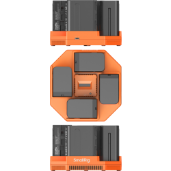 SmallRig 4834 NP-F970 4-Channel Camera Battery Charger & 4-Battery Kit