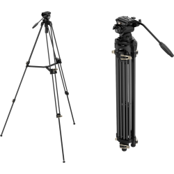 SmallRig 4686 Heavy-Duty Fluid Head Video Tripod Kit AD-01S