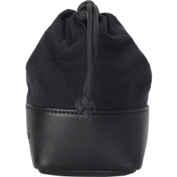 Artisan & Artist | ACAM-LP120 | Fabric and Leather Lens Pouch (S) Black-2654565