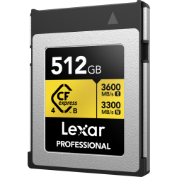 Lexar CFexpress 4.0 Pro Gold R3600/W3300 512GB
