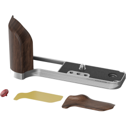 SmallRig 5266 L-Shape Mount Plate with Wooden Handle for FUJIFILM GFX100RF Black