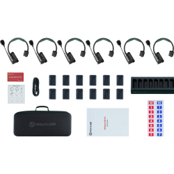 Hollyland Solidcom SE Pro- 6 Person Noise Cancelling Headset Intercom