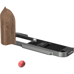 SmallRig 5668 L-Shaped Mount Plate w Wooden Handle for FUJIFILM X-T30 / T30 II / T30 III Charcoal