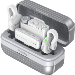 SmallRig 5716 S 70 Wireless Microphone with Multi-Device Compatibility (White)