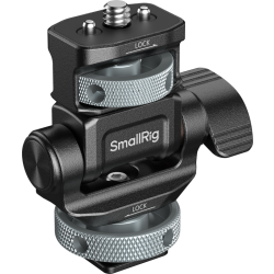 SmallRig 6313 Monitor Support for Horizontal & Vertical Shooting with Cold Shoe Mount-2660427