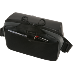 Artisan & Artist | ACAM-BS0003 | Basalt Sling Bag, Black/Gray