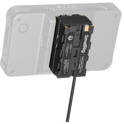 SmallRig 4884 D-Tap to Dual-Sided NP-F Dummy Battery Power Cable
