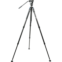 Sirui One Step Height Adjustment Carbon Video Tripod Kit SVS60 + S3