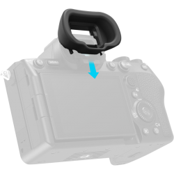 SmallRig 5255 Camera Viewfinder Eyecup for Selected Sony Alpha 1 / 7 / 9 Series Cameras