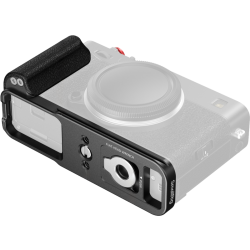 SmallRig 5448 L-Shaped Mount Plate with Silicone Handle for FUJIFILM X-E5 Black