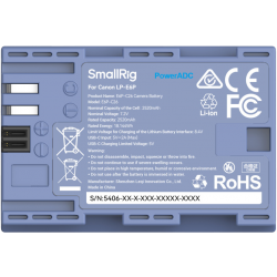 SmallRig 5406 Camera Battery for Canon LP-E6P