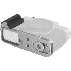 SmallRig 5664 L-Shaped Mount Plate with Silicone Handle for FUJIFILM X-T30 / T30 II / T30 III Silver