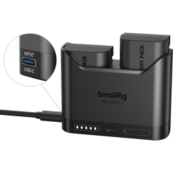 SmallRig 5484 Turbo Charging Kit for LP-E6NH Camera Batteries