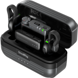 SmallRig 5715 S 70 Wireless Microphone with Multi-Device Compatibility (Black)