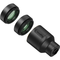 SmallRig 5334 2× Magnification Telephoto & Macro Lens Kit for Phones (T-Mount)