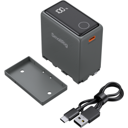 SmallRig 5729 USB-C Rechargable Camera Battery for NP-F970