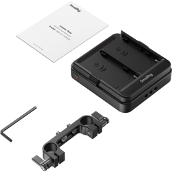 SmallRig 5537 Adapter Plate Kit for NP-F Type Batteries for 15mm LWS Rods (Supports UPS)