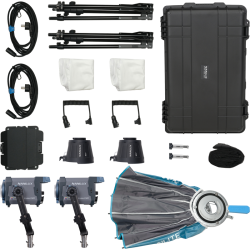 NANLUX Evoke 150C 2-Light Kit in Trolley Hardcase