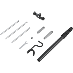SmallRig 6528 Monopod with Triple Ground Spikes and Phone Support with Cold Shoe Mount