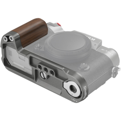 SmallRig 4736 Wooden L-Shape Grip for Fujifilm X-T50 Charcoal Silver