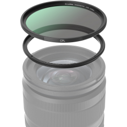 SmallRig 4728 Attachable CPL Filter with T-mount Filter Adapter (67mm)