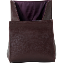 Artisan & Artist | ACAM-77 | Leather Pouch in Kipskin Leather (S) Brown