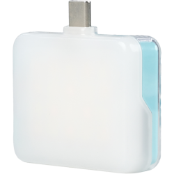 Nanlite Cookie-s LED Selfie Light Cyan Blue