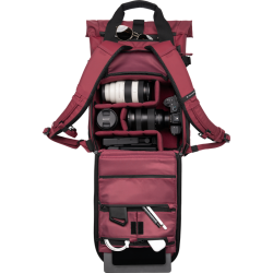 WANDRD PRVKE Photo Bundle 15L Rhone Burgundy