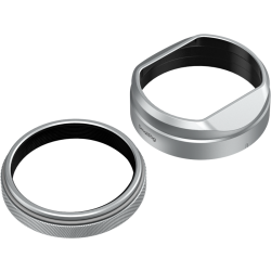 SmallRig 5849 Lens Hood for FUJIFILM X100VI / X100V (Silver)