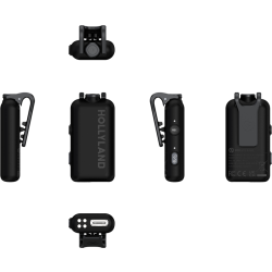 Hollyland LARK MAX 2 Ultimate Combo with OWS Monitor Earphone + Camera RX + USB-C RX