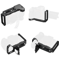 SmallRig 6034 L-Shaped Mount Plate with AirTag Slot for Sony Alpha 7 V / 7R V / 7 IV